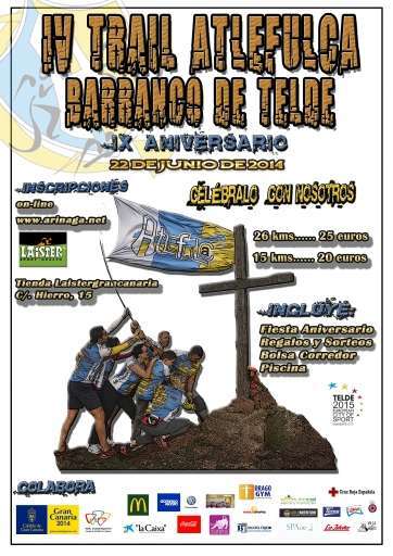 Cartel de IV Trail Atrefulca