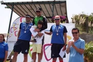 Podio masculino absoluto (Foto Antonio Alí)