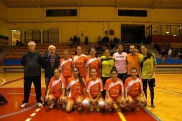 Imagen de archivo de jugadores del CF Faycán  de Fútbol Sala Femenino(Foto TA)