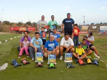 Podio de la prueba (Foto TA)