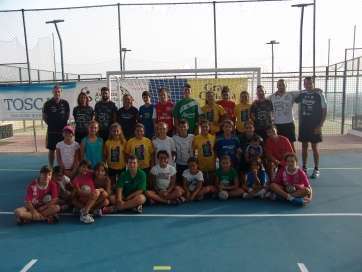 Integrantes del campus de verano Antonio Moreno (Foto TA)