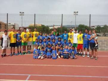 Participantes en el campus del Basket Tara (Foto TA)