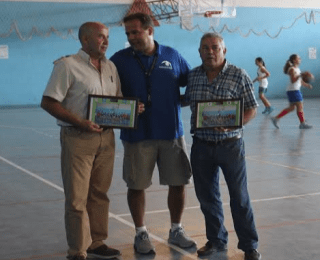 El teldense Pablo Sánchez, en el centro de la imagen (Foto TA)