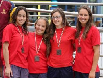 Medallistas del club (Foto TA)