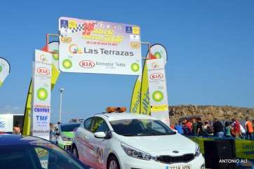 Las verificaciones técnicas se llevaron a cabo esta tarde en el punto de salida de la prueba (Foto Antonio Alí)