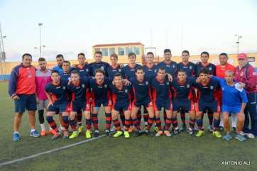 El nuevo equipo de la UD Telde (Foto Antonio Alí)