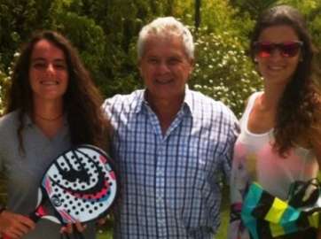 Los dos deportistas (Foto TA)