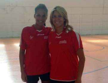 Almudena Rodríguez y María Luján (Foto TA)