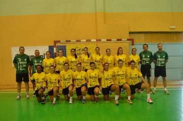 Primer entrenamiento de las teldenses (Foto TA)