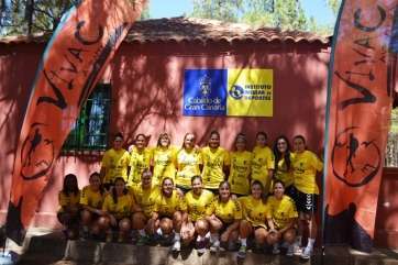 El equipo en El Garañón (Foto TA)