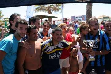 Un momento de la entrega de premios el pasado domingo (Foto TA)