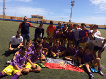 Foto del equipo ganador (Foto TA)