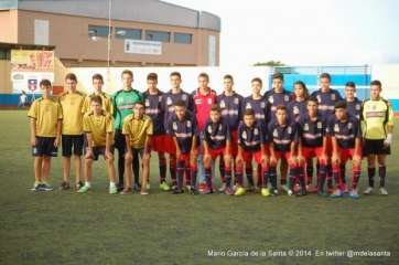 Plantilla de la UD Telde cadete (Foto Mario de la Santa)