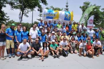 Miembros de Atlefulca durante el II trail (Foto TA)