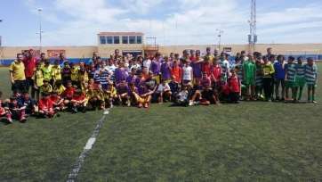 Participantes en los torneos disputados este sábado (Foto TA)