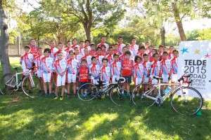 Deportistas del CC Bicitel (Foto TA)