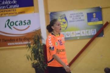 Silvia Navarro, en el partido del pasado sábado contra el Alcobendas