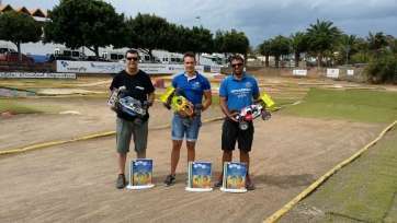 Podio del campeonato (Foto TA)