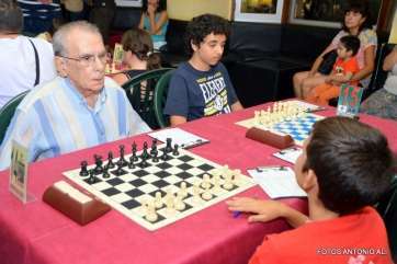 Una de las mesas del torneo (Foto Antonio Alí)