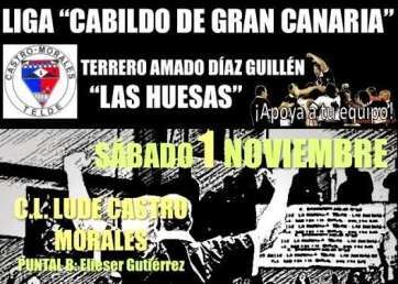 Cartel de la luchada (Foto TA)