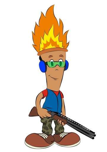 La mascota de las olimpiadas (Foto TA)