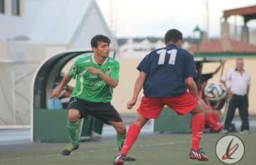 Imagen del encuentro de este sábado (Foto Lanzarotedeportiva.com)