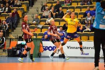 Trance del partido disputado este domingo en Suecia (Foto TA)