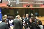 La comitiva teldense en el Parlamento europeo (Foto TA)