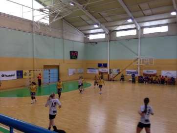 Trance del partido disputado este domingo en Telde (Foto TA)