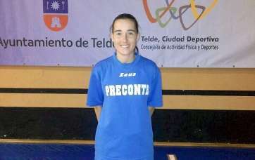 Judih, nueva jugadora del Preconte Telde (Foto TA)