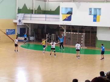 Imagen de un partido del Rocasa en la presente temporada (Foto TA)