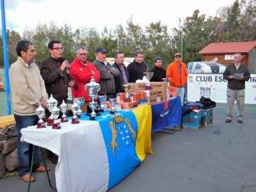 Entrega de premios a los vencedores (Foto TA)