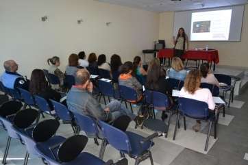 Imagen de archivo de unas jornadas en el Aula de Formación de Deportes (Foto TA)