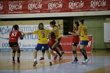 Imagen del encuentro disputado ayer en Carranque (Foto BM Málaga Costa del Sol -María Molina)