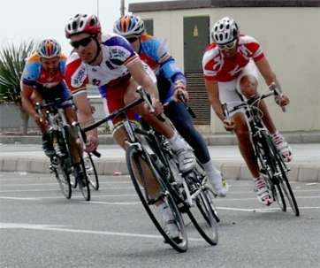 Imagen de archivo de una prueba ciclista en Telde (Foto TA)