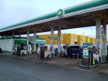Estación de Servicios BP en La Garita (Foto TA)