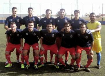Formación habitual de la Unión Deportiva Telde en esta temporada (Foto jcarlosvega.com)