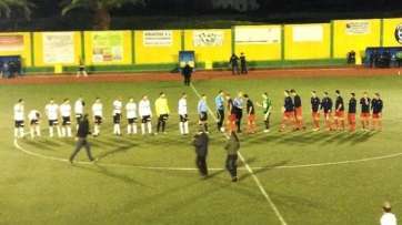 Imagen del partido de esta noche (Foto TA)