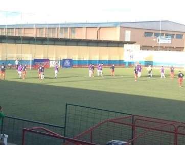 Imagen del encuentro del Telde con el Laguna (Foto TA)