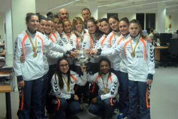 El equipo en la redacción de Canarias7 (Foto TA)