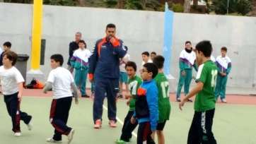 Momento del encuentro (Foto TA)