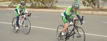 Momento de la carrera en su primera curva (Foto TA)