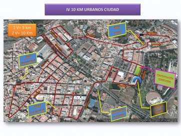 Mapa del circuito (Foto TA)