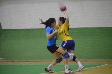 Melania realiza un intento a puerta (Foto TA)