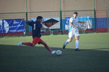 Imagen del último partido local del Telde (Foto TA)