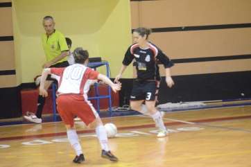 Mónica Jorrín, en una cabalgada por la derecha (Foto TA)