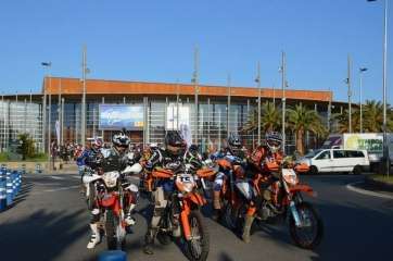 Un momento de la ruta el pasado fin de semana (Foto TA)