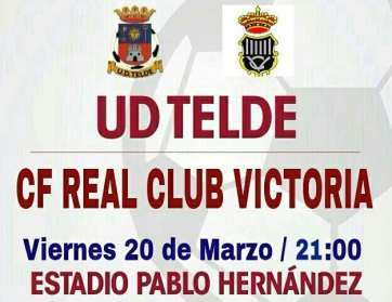 Cartel del partido de este viernes (Foto TA)