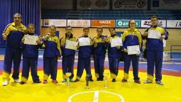 Imagen de los teldenses con su oro colgado (Foto Club Cubarias)