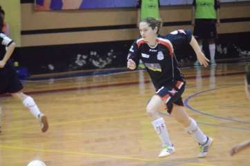 Mónica Jorrín, en el encuentro ante el Rubí (Foto TA)